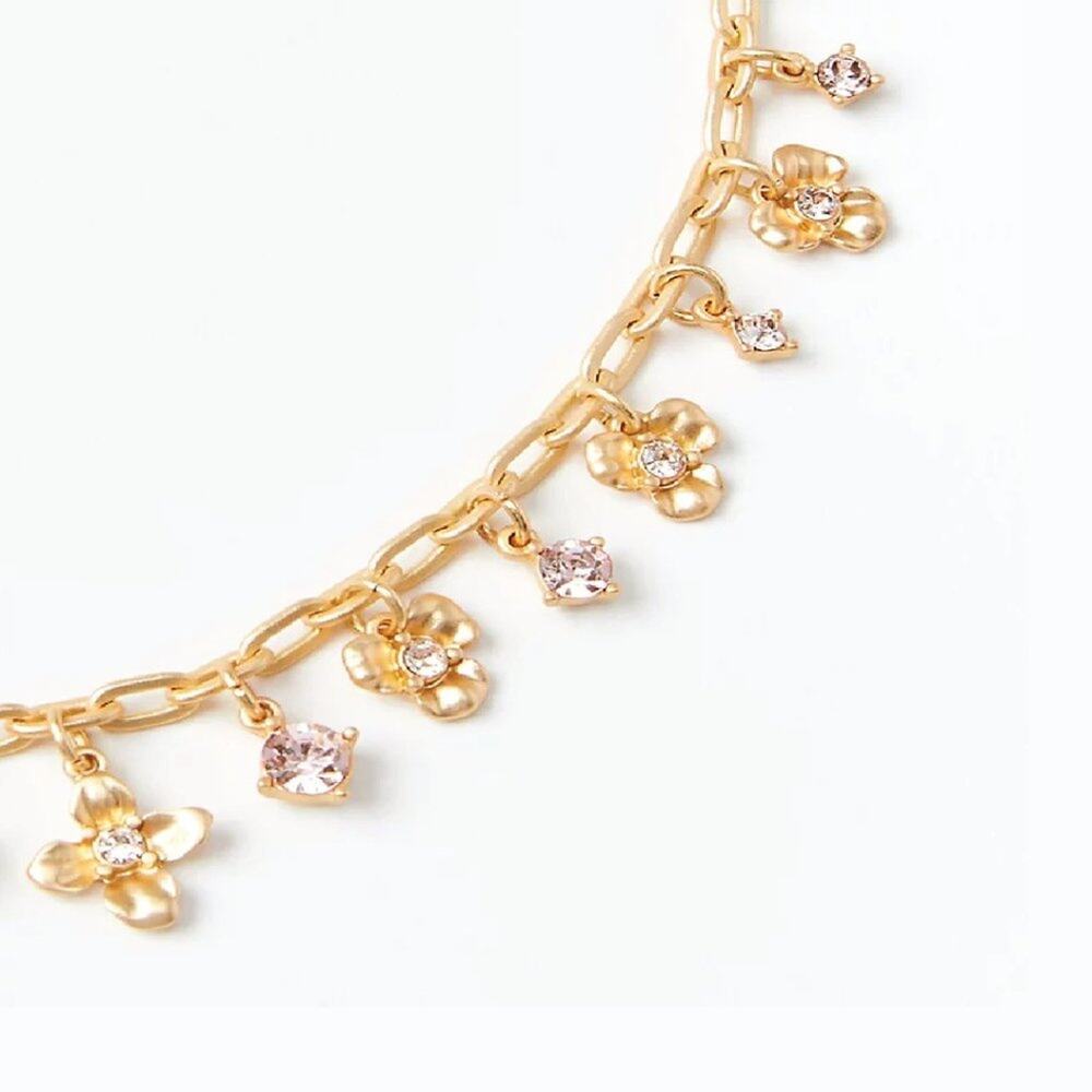 Loft - Women Gold Flower Necklace